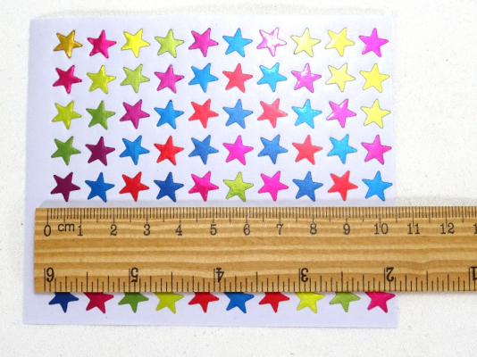 Sticker Sterne glänzend pink blau gold grün gelb, mini Stern Aufkleber Planer Dekoration X-Mas Advent
